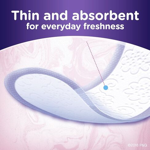 Thin Dailies, Unscented, Wrapped 120 Count in Saudi Arabia