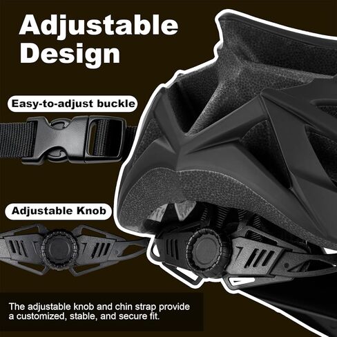 Favoto Bike Helmet for Adults – Lightweight Bicycle Helmet with Visor, MTB & Road Bike Helmet for Men and Women, CPSC Certified in Kuwait