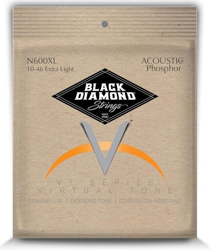 Black Diamond Strings® N600L Acoustic Phos Light .012P.016P.024PB.032PB.042PB.053PB in Saudi Arabia