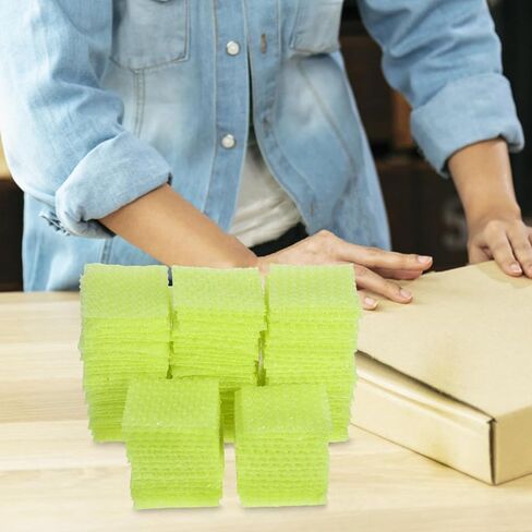 100pcs Thickened Express Bubble Bags Padded Shipping Envelopes Green Protective Wrap Packaging Cushion Pouches for Storage and Mailing Supplies in Saudi Arabia