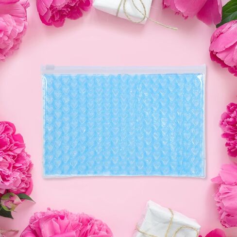 LOGOFUN 20pcs Heart Bubble Mailers Self-Sealing Protective Packaging Bags for Jewelry Cosmetics Fragile Items Blue 22x15cm in Saudi Arabia
