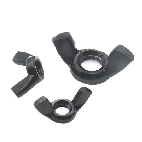1/2/5/10PCS M3 M4 M5 M6 M8 M10 M12 M14 M16 Black 304 Stainless Steel Wing Nuts Butterfly Hand Thumb Nuts Fastener(M8 (5pcs)) in Kuwait