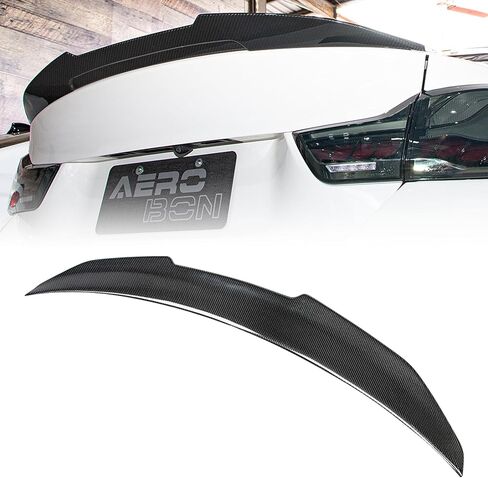 AeroBon Real Carbon Fiber Trunk Spoiler Compatible with 2015-2020 BMW F82 M4 Coupe Spoiler (MV Style) in Saudi Arabia