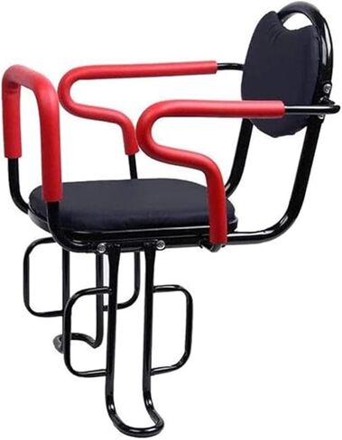 مقعد دراجة خلفي للأطفال، مقعد دراجة للأطفال، سرج مقاعد لحماية سلامة الأطفال، قابل للإزالة، مع دواسات مساند للذراعين غير قابلة للانزلاق، سهل التركيب، عالمي in Kuwait