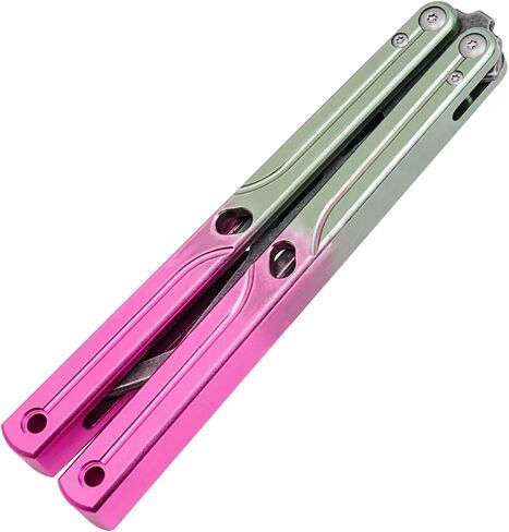 WARHERO Aluminium Alloy Integral Channel Handle, Handle Practice Tools,Integrated Forging,Balance and Inertia (Pink) in Kuwait