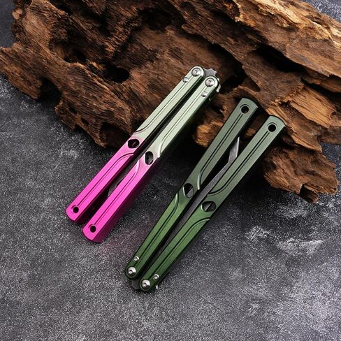 WARHERO Aluminium Alloy Integral Channel Handle, Handle Practice Tools,Integrated Forging,Balance and Inertia (Pink) in Kuwait