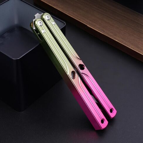 WARHERO Aluminium Alloy Integral Channel Handle, Handle Practice Tools,Integrated Forging,Balance and Inertia (Pink) in Kuwait