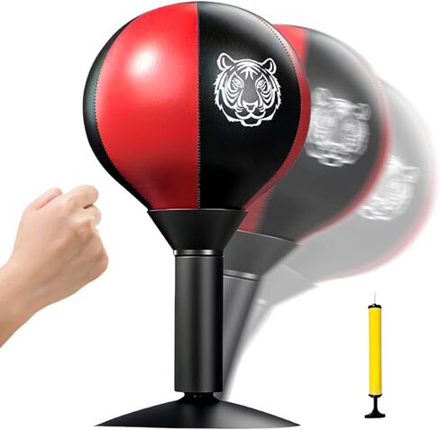 2026 New Desktop Punching Bag with Suction Cup, Relaxing Rage Punch Bag for Stress Relief, Upgraded Strong Suction Cup, Portable Tabletop Boxing Ball for Adults, Youth, Office, Home, Friends. in Saudi Arabia