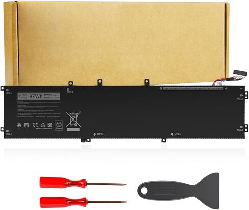 RJ40G Laptop Battery Replacement for Dell Latitude 14 5420 Latitude 15 5520 Precision 15 3560 Series Laptop 01K2CF 075X16 WY9DX P137G P137G001 P104F P104F001 0WK3F1 0M3KCN 005R42 F3T9T 7RV10 in Kuwait