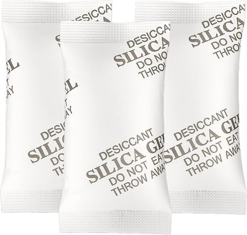 MakMeFre 10Gram(50Packets) Food Grade Moisture Absorbers Silica Gel Packs Desiccant for Moisture Storage Control in Kuwait