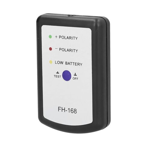 Phase Tester Audio Speaker Horn Positive Negative Polarity Phasemeter for Auto Cars Sound System ABS Material Lithium Battery in Saudi Arabia