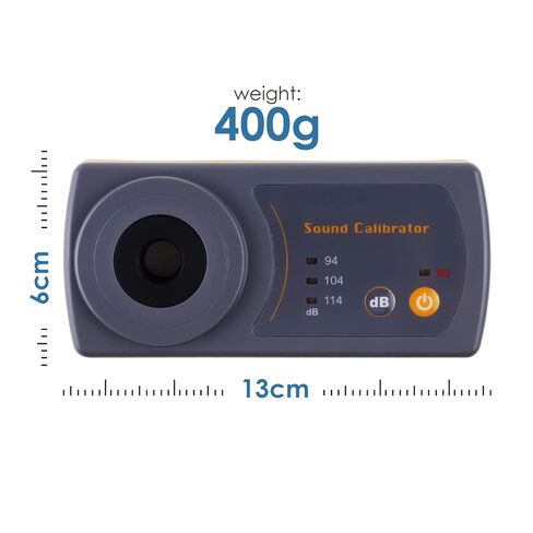 Decibel Meter Calibrator 94dB & 104dB & 114dB Calibrator with Three Calibration Level in Saudi Arabia