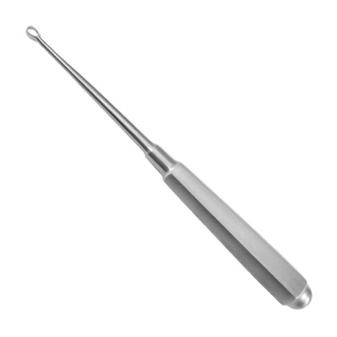 Piffard Dermal Curette، طرف بيضاوي، 6.25 بوصة، مقبض سداسي، الحجم: 2 (قطر 5 × 8 مم) in Saudi Arabia