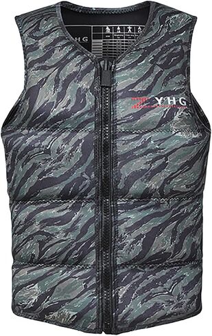 WYYHAA Neoprene Wakesurf Impact Vest for Mens, Designed for Wake Surf and Skimboard, Great for Boating Rafting Surfing Buoyancy All Watersports Activities in Kuwait