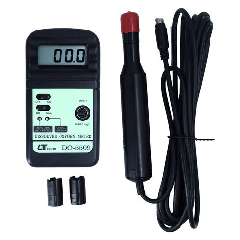 Dissolved Oxygen Water Quality Meter (Range: 0 to 20.0 mg/L) for Aquarium | Digital dissolved Oxygen Meter for Fish Tank | Mining Industries Alongwith Factory Calibration Certificate Model: DO-5509 in Kuwait