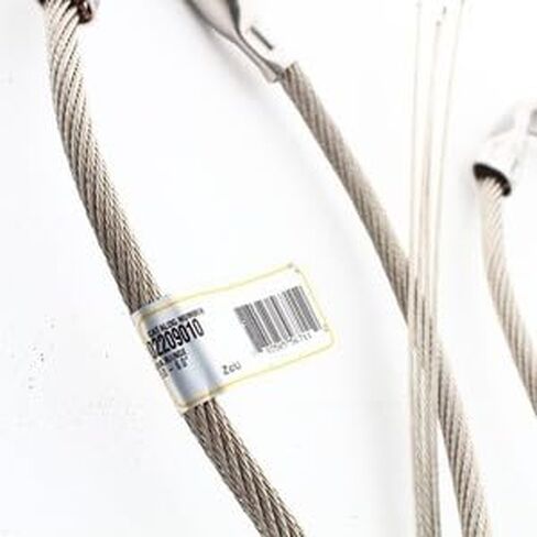 #US Cable Support Grip Double Eye Lace-Up, 5.0-6.0", Bronze/Tin 02209010 in Saudi Arabia