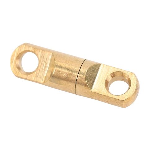 BRRNOO Swivel Eye Rotating Connector Double Eye Swivel Brass Swivel Connector for Rope Key Phone Clothing Bags Shoe Accessories 20 Pcs 7mm Brass in Saudi Arabia