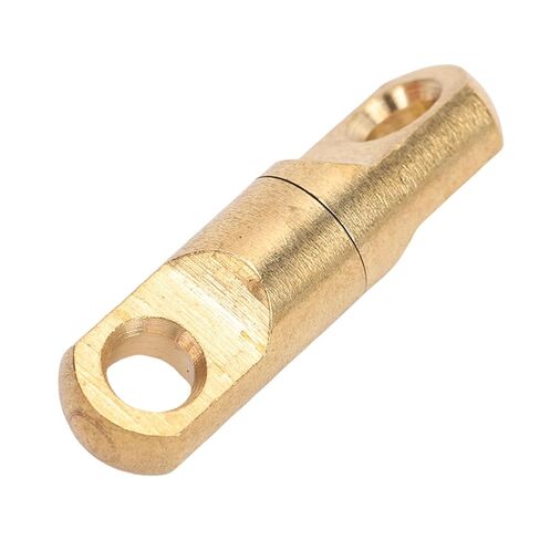 BRRNOO Swivel Eye Rotating Connector Double Eye Swivel Brass Swivel Connector for Rope Key Phone Clothing Bags Shoe Accessories 20 Pcs 7mm Brass in Saudi Arabia