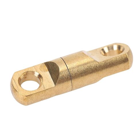 BRRNOO Swivel Eye Rotating Connector Double Eye Swivel Brass Swivel Connector for Rope Key Phone Clothing Bags Shoe Accessories 20 Pcs 7mm Brass in Saudi Arabia