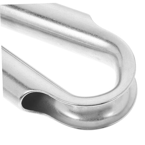 Heavy Duty Stainless Steel Wire Rope Thimble for Towing Rigging Construction Reusable Cable Clamp Corrosion-Resistant Protective Chuck for Industrial Use in Saudi Arabia