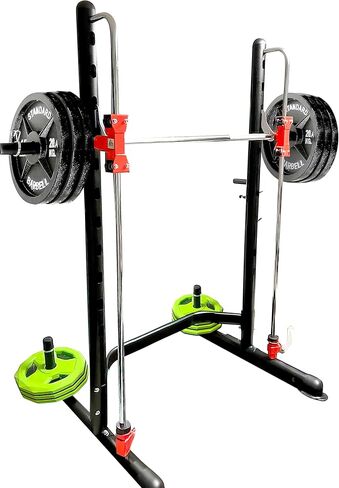 MiM USA Compact Smith Machine and Squat Rack Pro Multi Functions Power Rack Dip Up Sit Up All in One Home Gym Super Pro Rack in Saudi Arabia