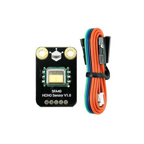 Gravity: SFA40 Formaldehyde (HCHO) Sensor | ±20 ppb High Accuracy | Anti-Interference Electrochemical Monitor | Built-in SHT4x Temp/Humidity Compensation | I2C for Arduino/ESP32 IAQ in Kuwait