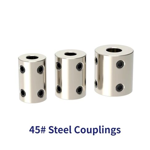 1PC Steel Rigid Shaft Coupling Coupler Motor Connector Sleeve(6mm-8mm) in Saudi Arabia