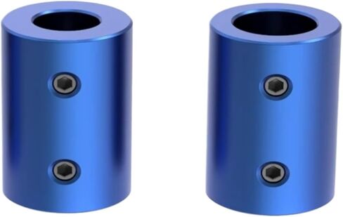1PC Aluminum Rigid Shaft Coupler Rigid Coupling Motor Connector 3D Printer Parts(D12L20 2mm-2.3mm) in Saudi Arabia