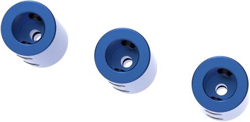 1PC Aluminum Rigid Shaft Coupler Rigid Coupling Motor Connector 3D Printer Parts(D12L20 2mm-2.3mm) in Saudi Arabia
