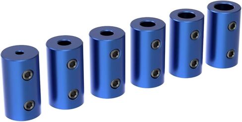 1PC Aluminum Rigid Shaft Coupler Rigid Coupling Motor Connector 3D Printer Parts(D12L20 2mm-2.3mm) in Saudi Arabia
