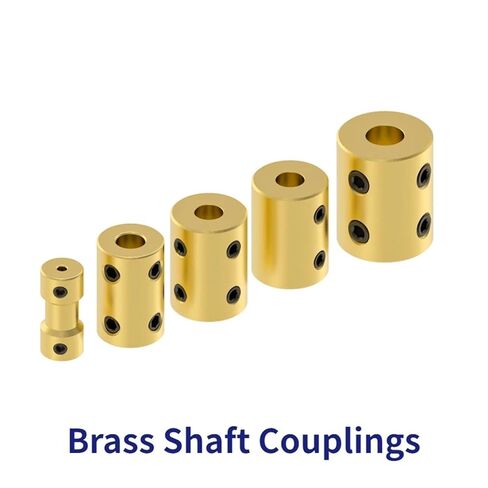 1PC Pure Copper Cylindrical Shaft Coupling Rigid Coupling Coupler Motor Transmission Connector(D14L22 6-8MM) in Saudi Arabia