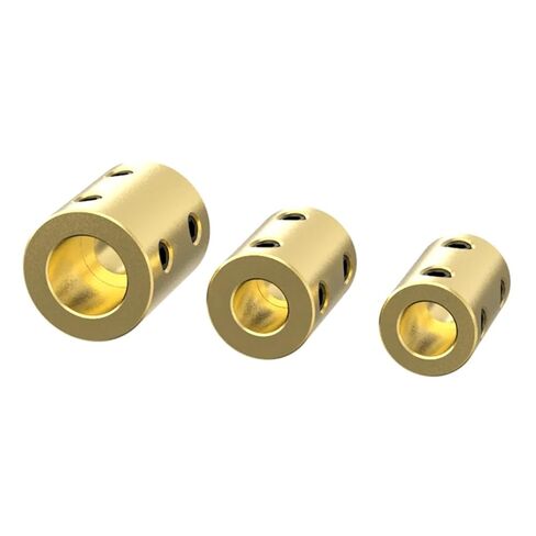 1PC Pure Copper Cylindrical Shaft Coupling Rigid Coupling Coupler Motor Transmission Connector(D14L22 6-8MM) in Saudi Arabia
