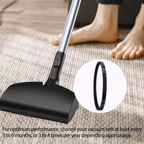 4 عبوات 219-3m-4.8 حزام بديل لفرشاة الطاقة الكهربائية Miele SEB213 وSEB217 وSTB205، استبدال الجزء 54-3301-06 أحزمة التفريغ in Kuwait