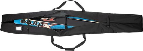 حقيبة تزلج مبطنة للثلج تناسب زلاجات يصل طولها إلى 200 سم، حقيبة زلاجات للسفر الجوي، زلاجات نقل مقاومة للماء in Kuwait