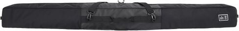evo Padded Single Ski Bag - Durable 600D Recycled PET Ripstop | Removable Shoulder Strap | Fits Skis & Poles | Lightweight & Protective in Saudi Arabia