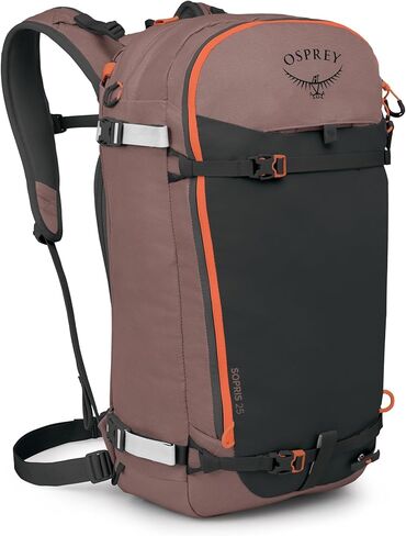 Osprey Sopris 32L Ski and Snowboard Backpack - Avalanche Gear Carry - Lightweight Backcountry Backpack for Women - Ski & Snowboard Carry - Made with 100% Recycled Nylon, Magma Brown in Saudi Arabia