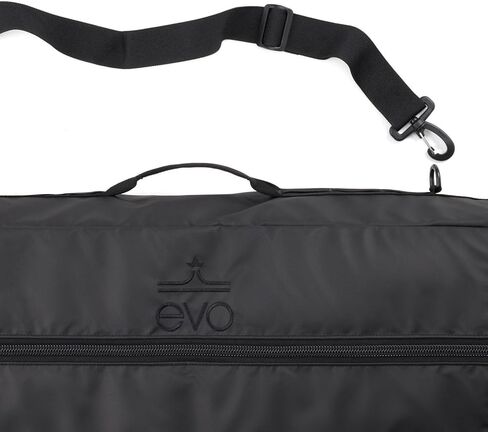 evo Padded Single Ski Bag - Durable 600D Recycled PET Ripstop | Removable Shoulder Strap | Fits Skis & Poles | Lightweight & Protective in Saudi Arabia