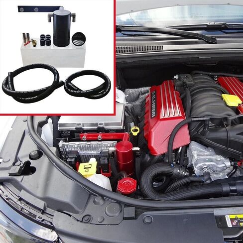 11-23 علبة التقاط البليت الأسود تناسب تقنية Hemi 5.7 6.4، بديل لسيارة Durango JEEP OEM in Kuwait