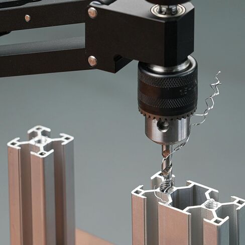 Fockety التنصت على قوس ناتئ، CNC سبائك الألومنيوم قوس أفقي عمودي، ذراع التنصت المحمولة مع السكتة الدماغية 130 مم ومجموعة المشبك 0 إلى 44 مم لذراع دعم التنصت in Saudi Arabia