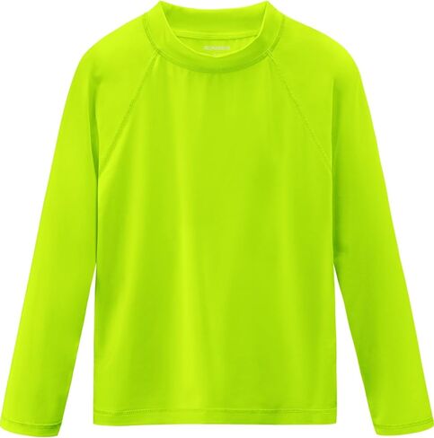 فتيات السباحة قميص طويل الأكمام حارس جلدي السباحة UV Rashguard للأطفال طفل صغير in Kuwait