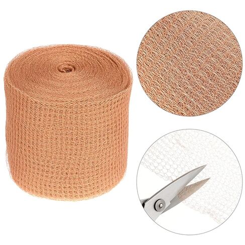 QWORK Pure Copper Mesh Roll - 5" x 150 ft Proof Wire Screen Roll for Gap & Hole Blocking, DIY Projects, Snail Bird Hole Blocking in Saudi Arabia
