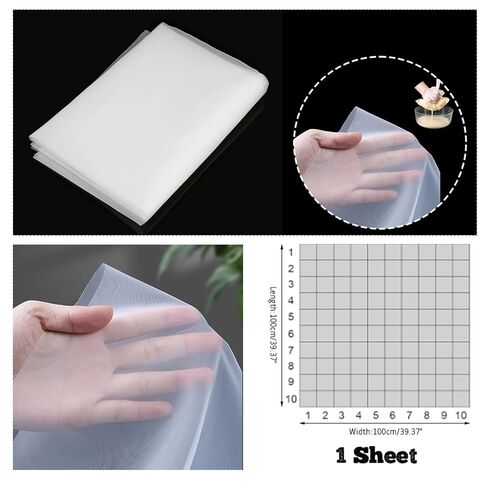 39.37"X39.37" Nylon Mesh Fabric, Fine Filter Cloth, 100 200 300 400 Mesh, Reusable Strainer Cloth for Milk, Juice, Paint (200mesh) in Saudi Arabia