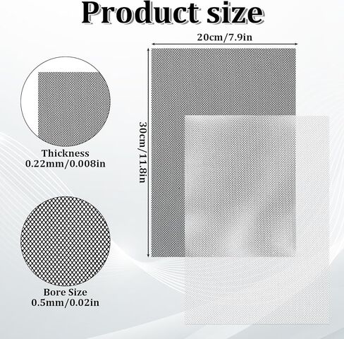 شبكة عيون Fursuit، 10 قطع 0.5 مم PVC قابلة للطباعة باللونين الأبيض والأسود، 11.8 بوصة × 7.87 بوصة، شبكات عيون تنكرية مقاومة للماء قابلة للتنفس لأقنعة بدلة الفراء، والدعائم، ومستلزمات الحرف اليدوية in Kuwait