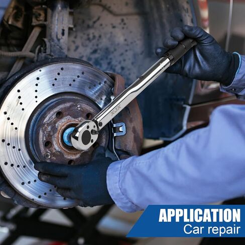 XJX 1/2-Inch Drive Click Torque Wrench Set, 10-160FT-LB/13.6-217.1Nm Torque Wrench in Kuwait