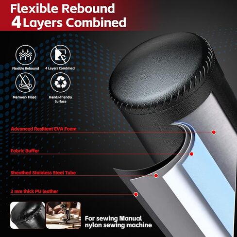 Heavy Freestanding Punching Bag for Adult, Standing Boxing Bag with 12OZ Pro Boxing Gloves and Wrapped Gloves, Kickboxing Bag with Suction Cup Base, Men at Home Punching Bag for Office Gym Training in Kuwait