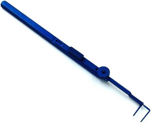 Nice New Titanium Adjustable Muscle Hook 8mm Strabismus Ophthalmic Instrument in Saudi Arabia