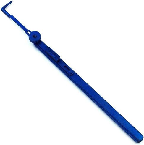 Nice New Titanium Adjustable Muscle Hook 8mm Strabismus Ophthalmic Instrument in Saudi Arabia