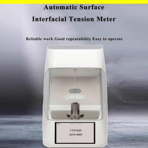 AITS-800P Touch Screen Automatic Interfacial Tensiometer Surface Tension Meter Tester with Du Nouy Ring Method Range 0 to 1000mN/m Accuracy 0.1mN/m for Transformer Oil ASTM D-971 Standard in Saudi Arabia