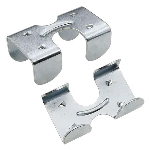 16PCS Heavy Duty Double Rope Clamp Heavy Duty Braided Rope End Clamp Metal Loop End Clamp for Twisted or Braided Rope from 3/8 "to 1/2" in Kuwait