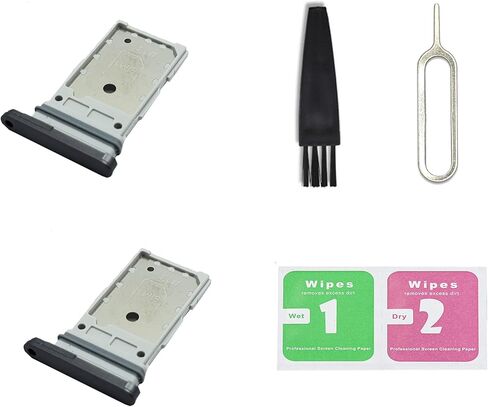 2 أجهزة كمبيوتر لـ Galaxy S25 Ultra Dual Sim Card Racher ، حامل فتحة بطاقة SIM مزدوج متوافق مع Galaxy S25 Ultra Dual-Sim in Kuwait